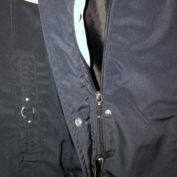 White Stag Wind/Rain Coat in Black and Tan, Size XL 12/14 - Picture 5 of 6